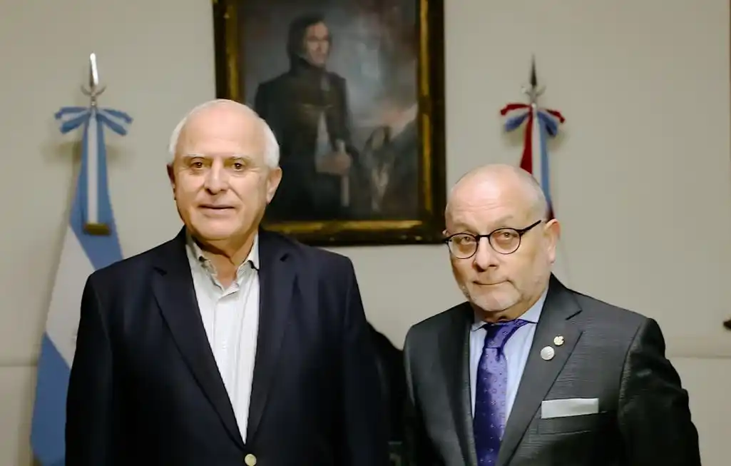 Lifschitz recibió al ministro de Relaciones Exteriores de la Nación