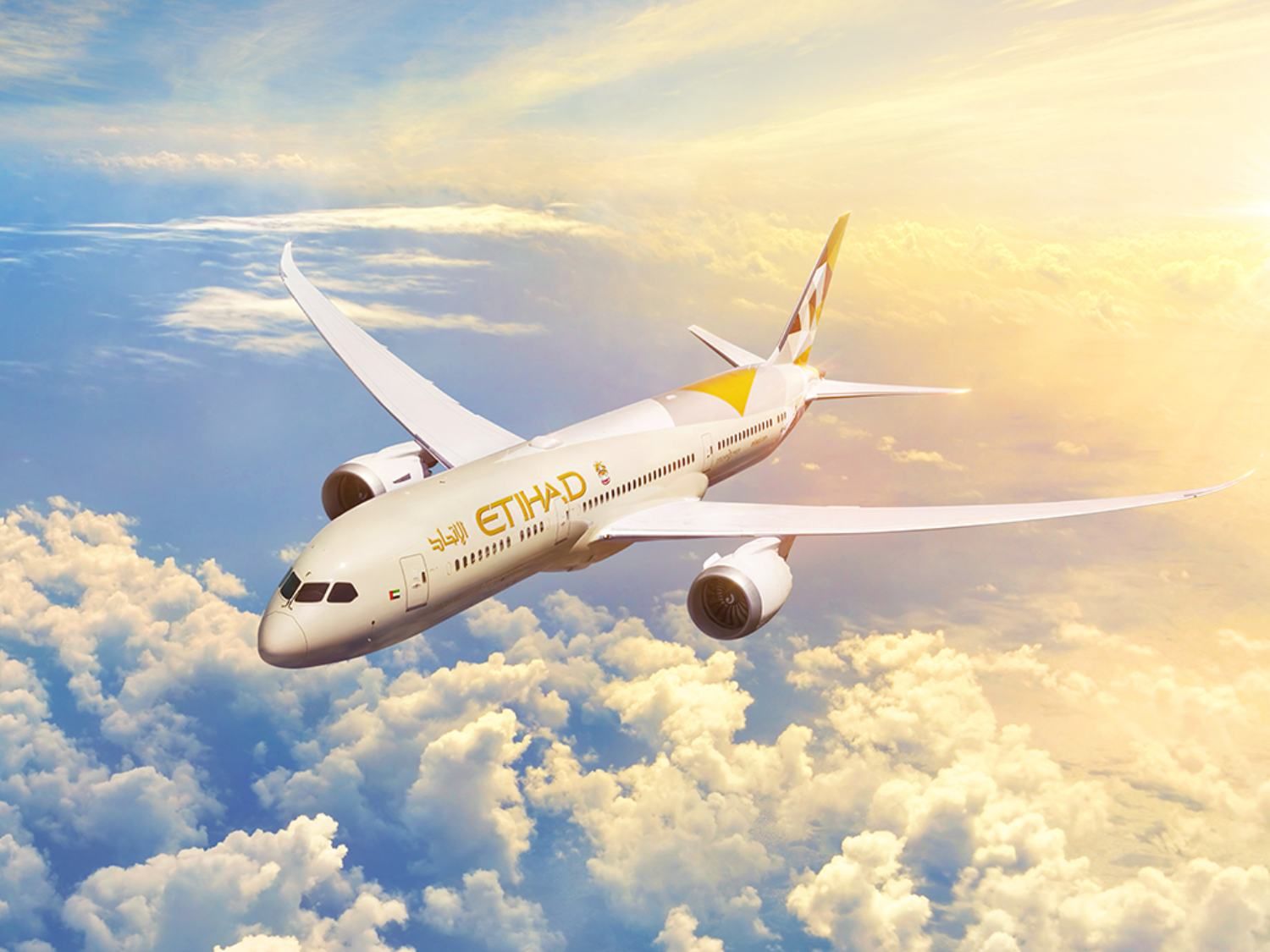 Etihad Airways operates 42 «green» flights in five days, including 22 test flights to reduce condensation trails