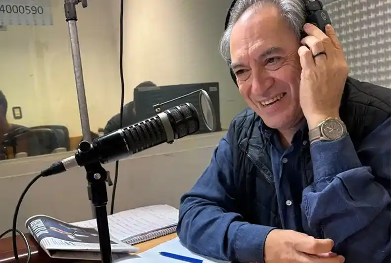 Juan José Maderna vuelve a la radio. Foto: LU24