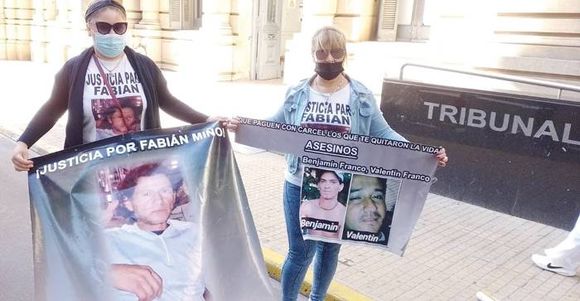 Fabián Miño: hoy queda firme  la sentencia de los hermanos Franco  por el homicidio