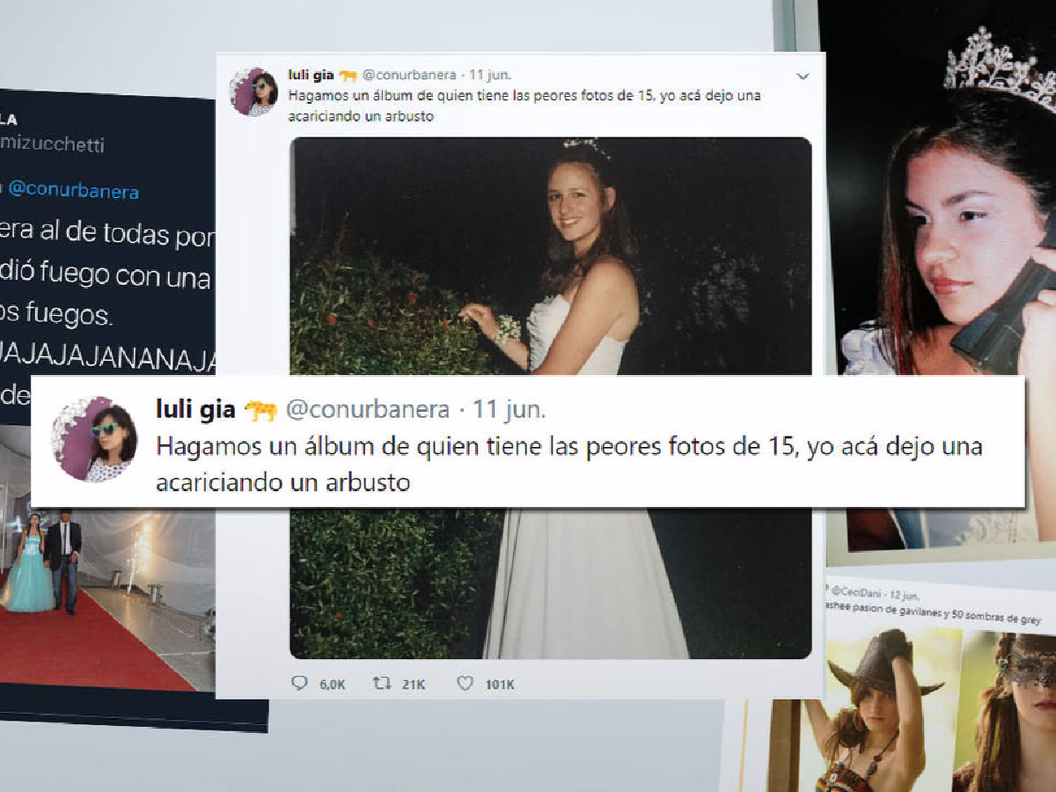 Las peores fotos de tus 15: el desafío viral de Twitter