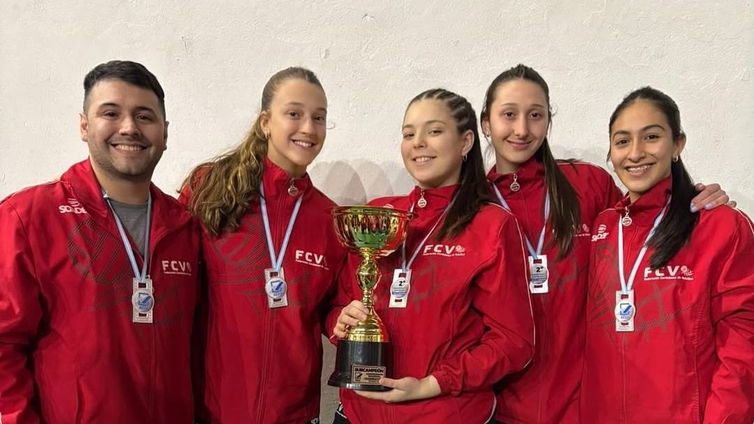 La Selección cordobesa de vóley sub 16 fue subcampeona, con presencia sanfrancisqueña