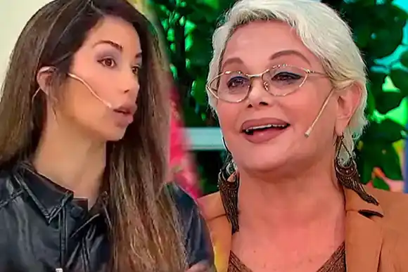 El furcio de Estefi Berardi al aire, que despertó la carcajada de Carmen Barbieri