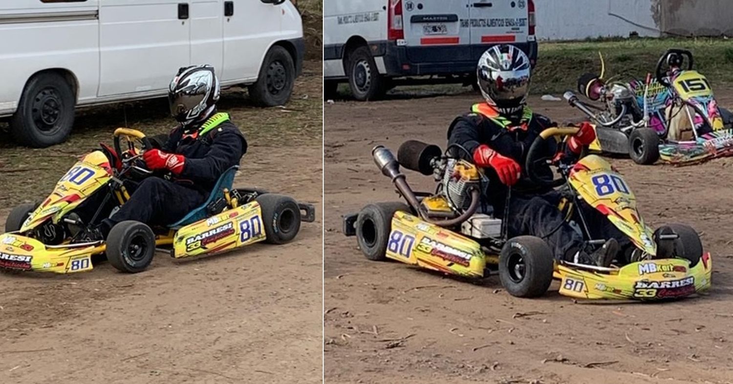 Dobal, con todo listo para correr en Tandil.