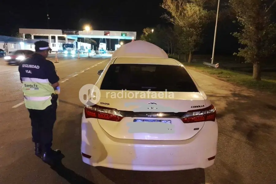 Policía de Seguridad Vial: secuestró en Rafaela un automóvil que había sido robado en la ciudad de Buenos Aires