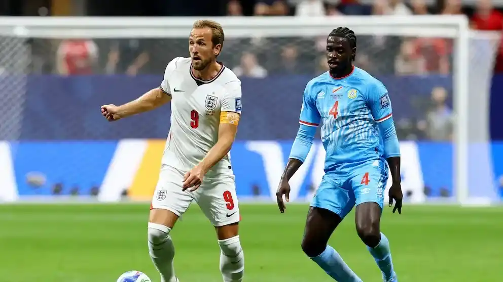 Congo pegó primero, sorprendió a Inglaterra y aguanta el 1 a 0