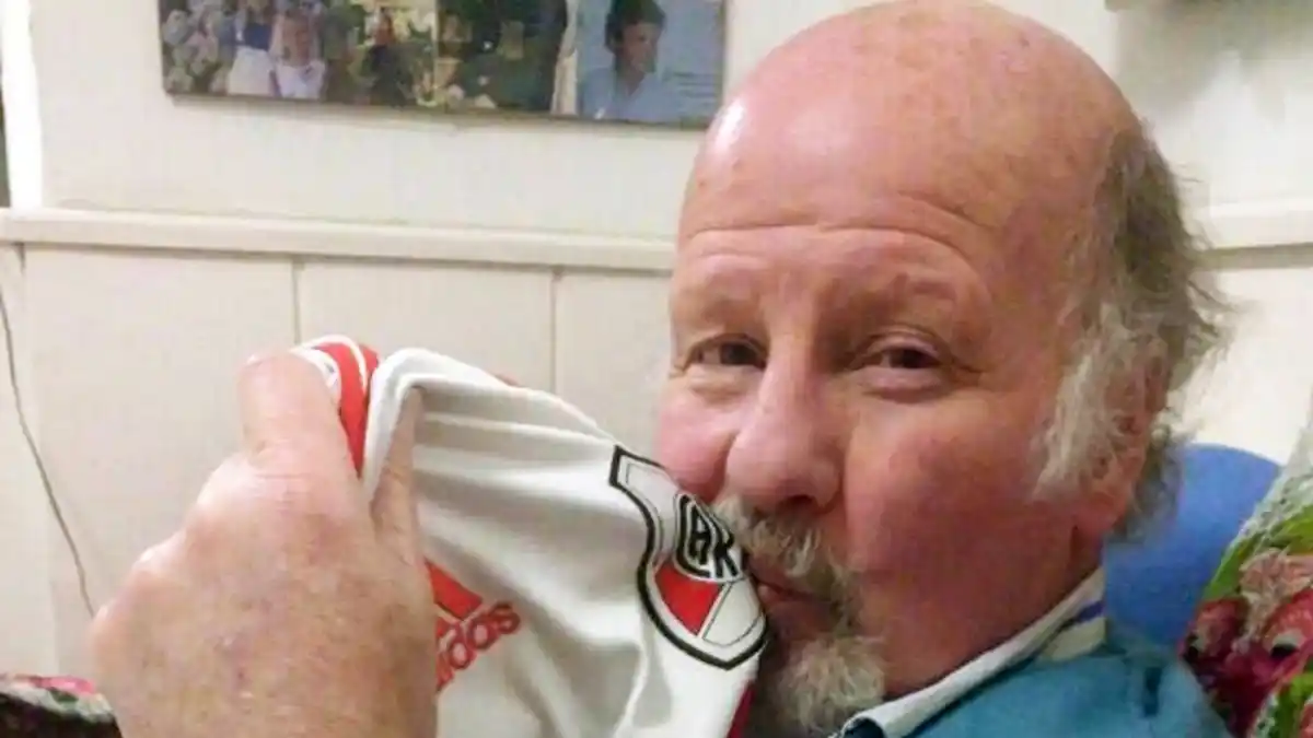Pasión. La que siente el Tano por su querido River Plate.