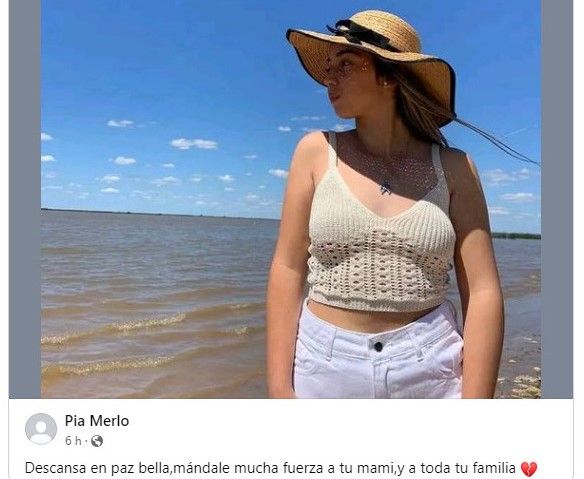 La adolescente había sido operada de una lesión cerebral.