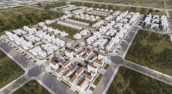 Construirán 124 viviendas de dos dormitorios y 32 de tres en el predio Sans Souci