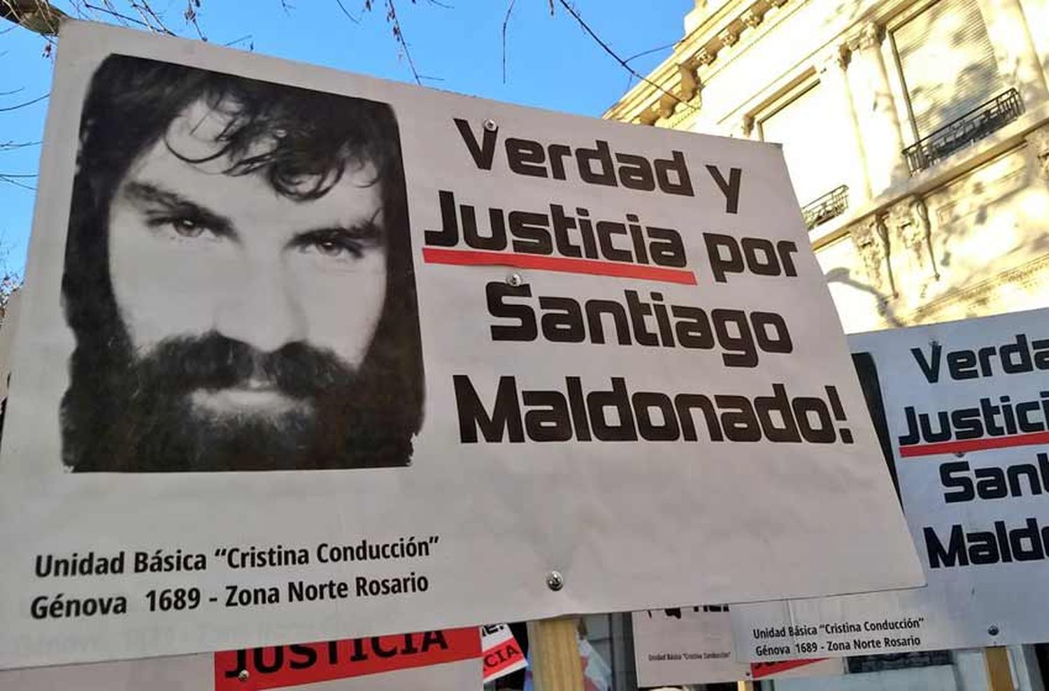 Rosario marchó para reclamar el esclarecimiento del caso Maldonado