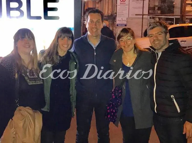 Rojas con Vidal en Mar del Plata