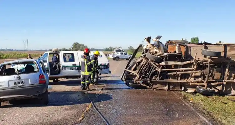 Fatal accidente en ruta 191