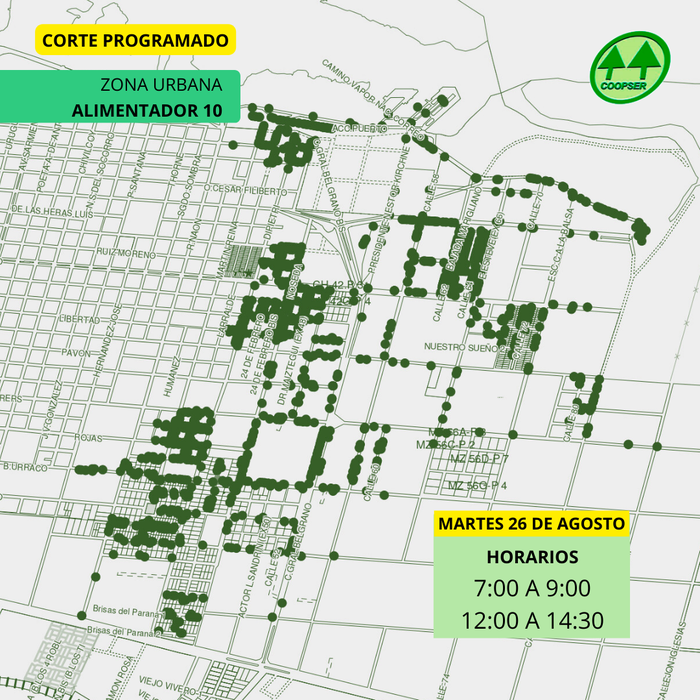 alimentador 10 corte programado
