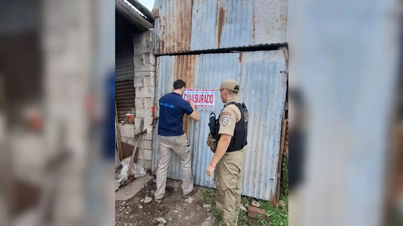 El lugar fue clausurado.