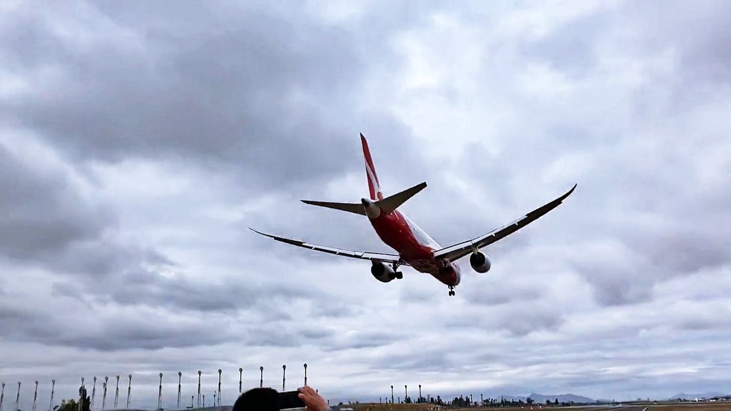 Qantas reinauguró sus vuelos a Santiago de Chile