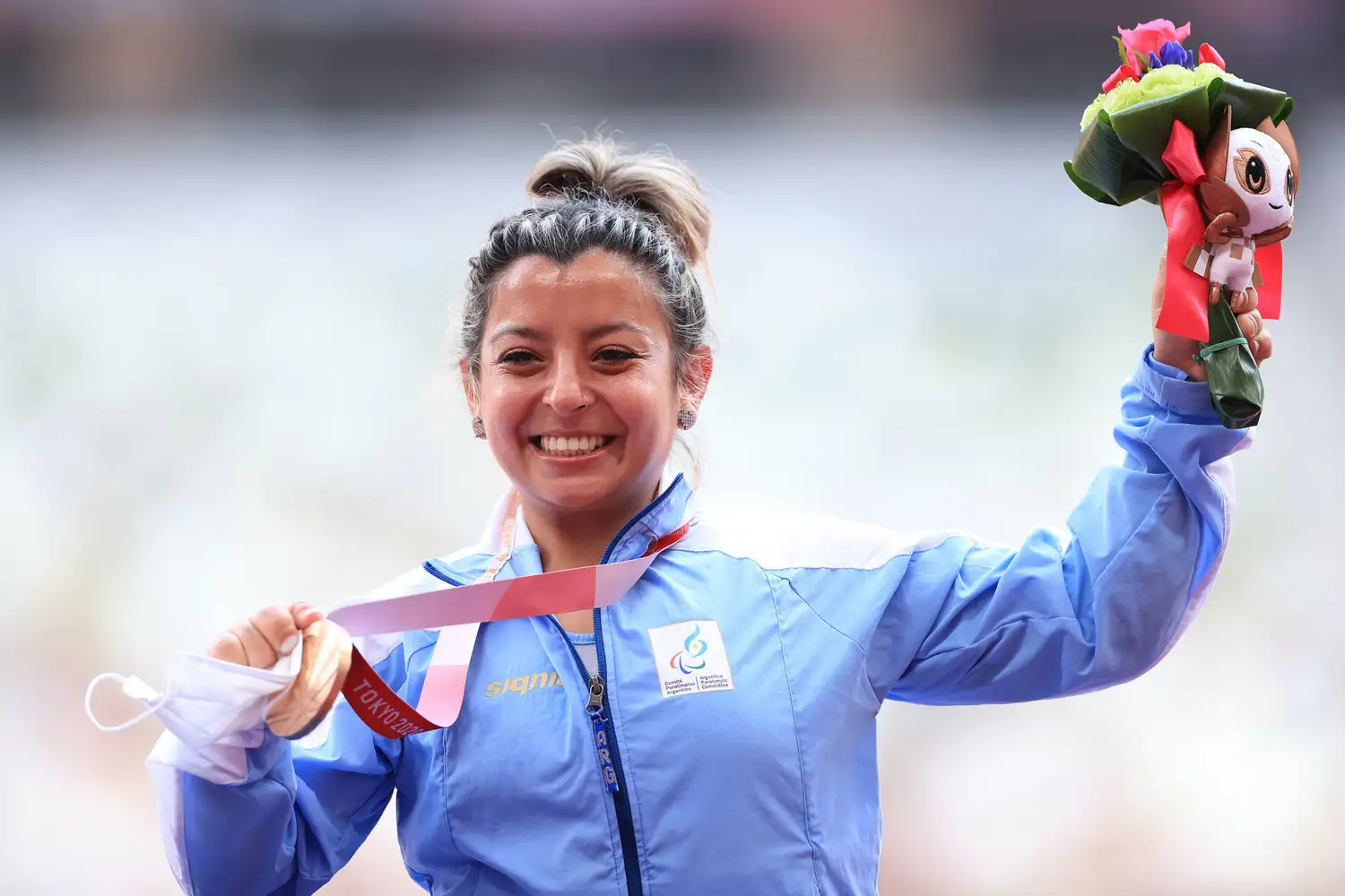 Antonella Ruiz Díaz compite en Disco con otro sueño de medalla