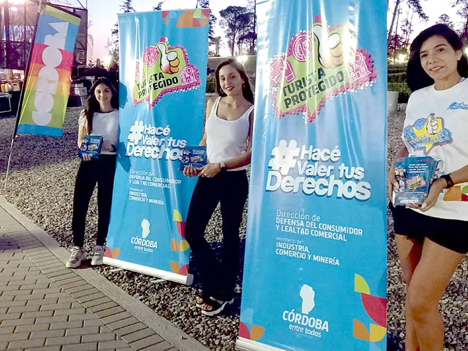 Usuarios y consumidores acompañados con el programa Turista Protegido