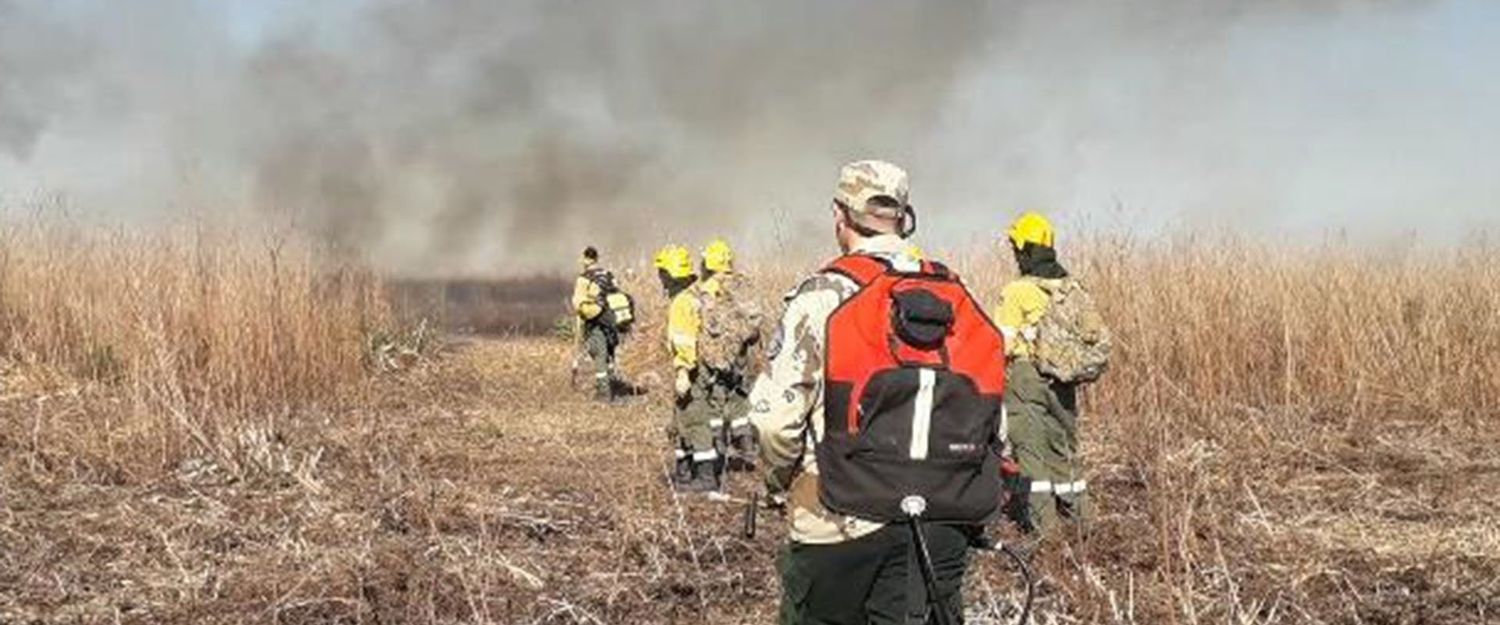 Luego de una tregua, volvieron a activarse focos de incendio en la provincia