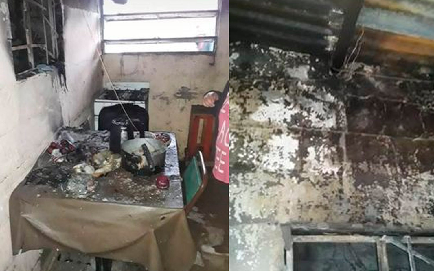 Incendio en French al 300: “Nos quedamos con una muda de ropa nada más”