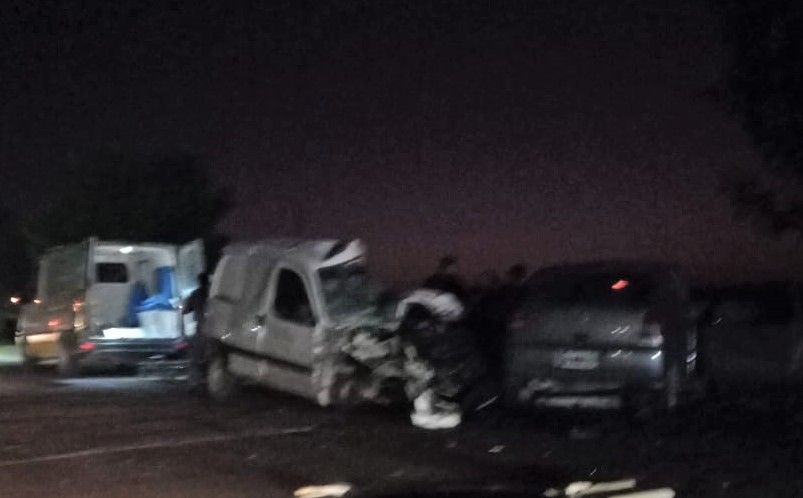 Accidente múltiple en ruta 191: un fallecido y varios heridos trasladados al Hospital