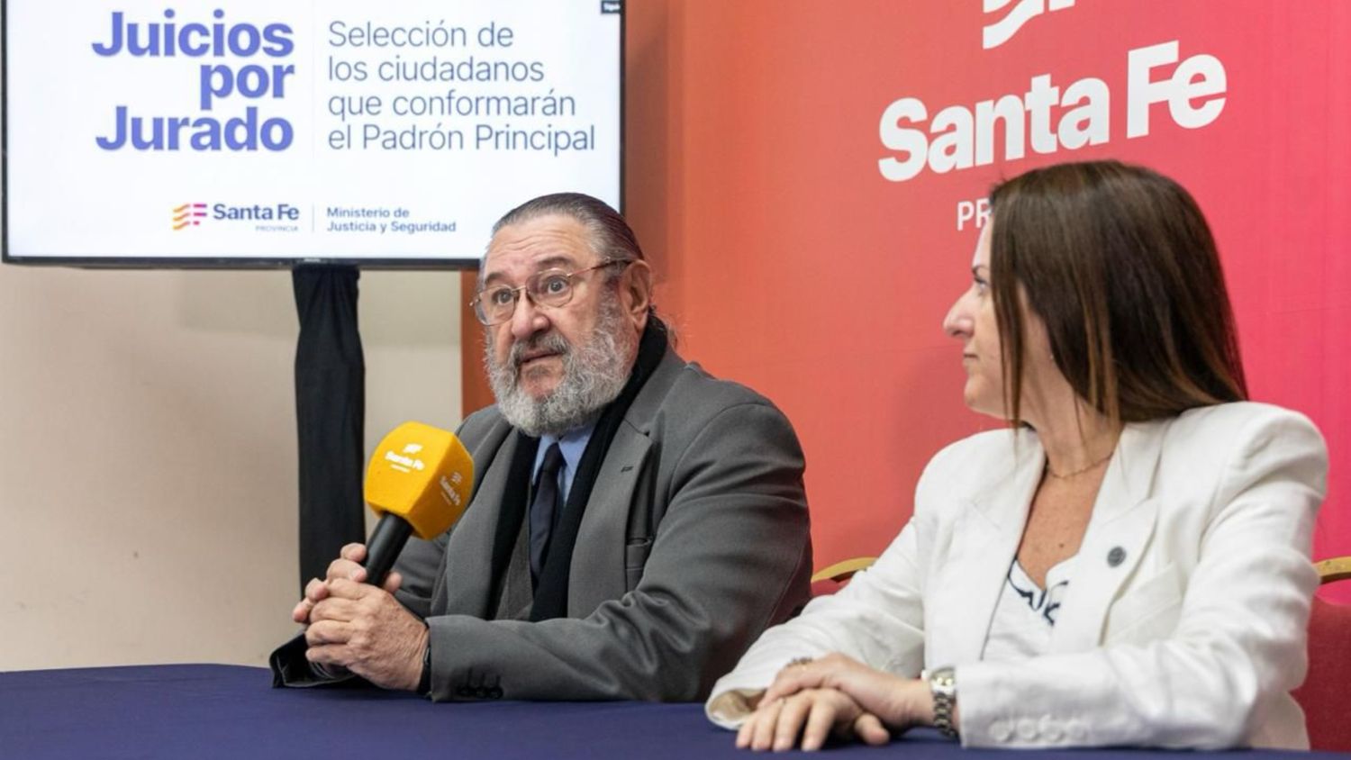 Santiago Mascheroni y María Florencia Botta.