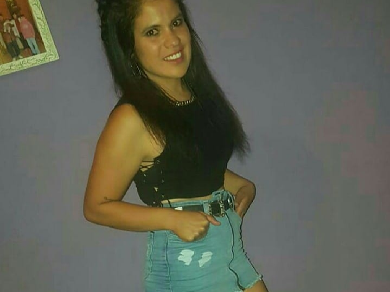 Erica Cantelli apareció en Carlos Paz