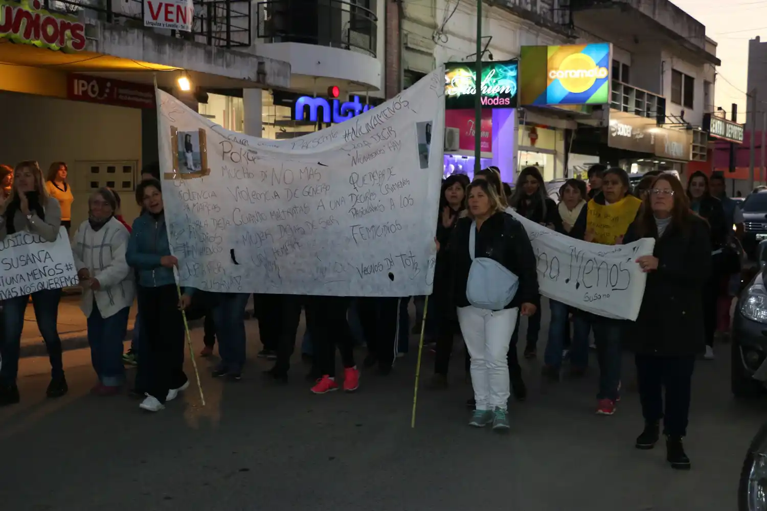 Familiares y amigos de Susana Villarruel volvieron a marchar 