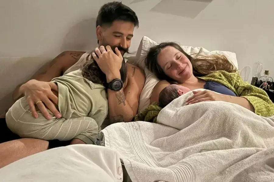 "Niña de terciopelo dorado": nació Amaranto, la segunda hija de Camilo y Evaluna Montaner