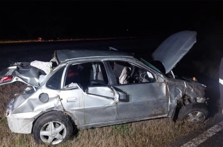 Una mujer murió al volcar un automóvil en la ruta 226