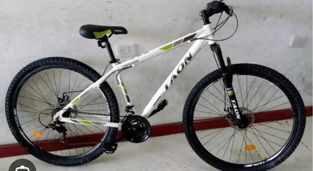 La bicicleta robada es de estilo mountain bike.