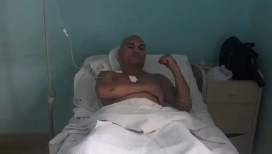 “La Hiena” Barrios dejó un mensaje  luego de haber sido apuñalado