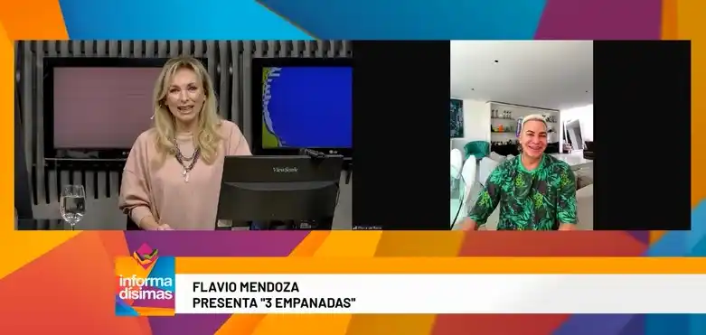 Flavio Mendoza presenta este sábado en Tandil su obra teatral "3 empanadas"