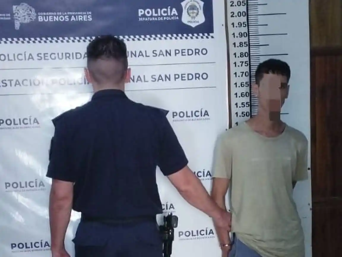 Tras la notificación por el delito de hurto, lo liberaron.