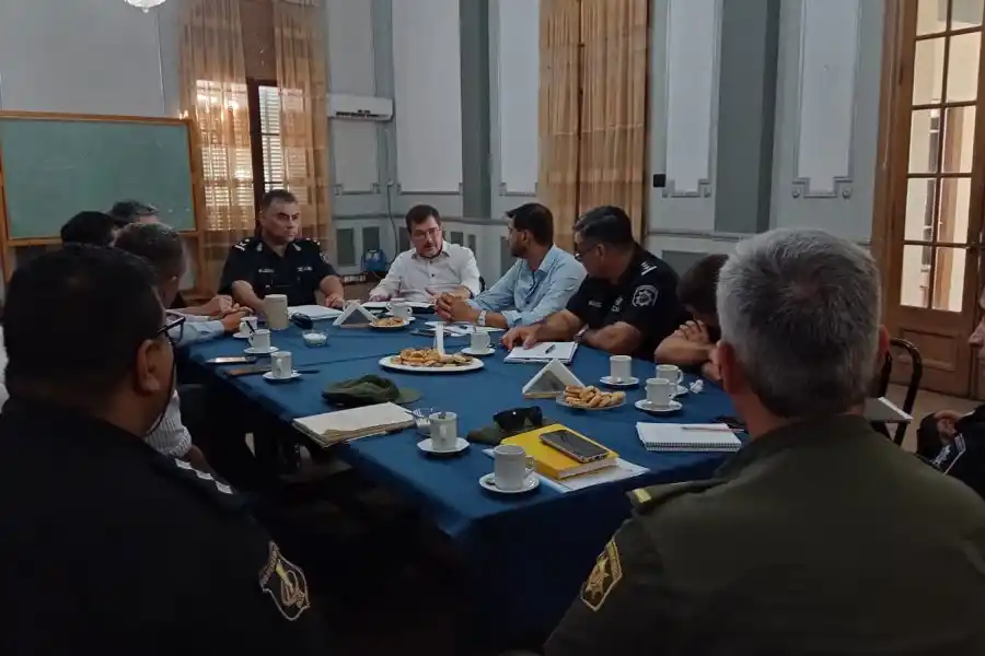 El Comando Unificado contó con la presencia del Secretario de Seguridad de la provincia