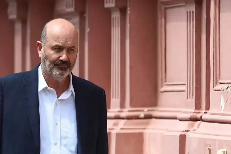 Federico Sturzenegger, en la Casa Rosada. REUTERS/Matias Baglietto