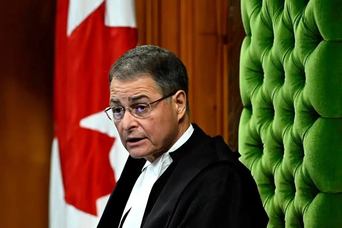 Anthony Rota, renunciante presidente del Parlamento de Canadá.