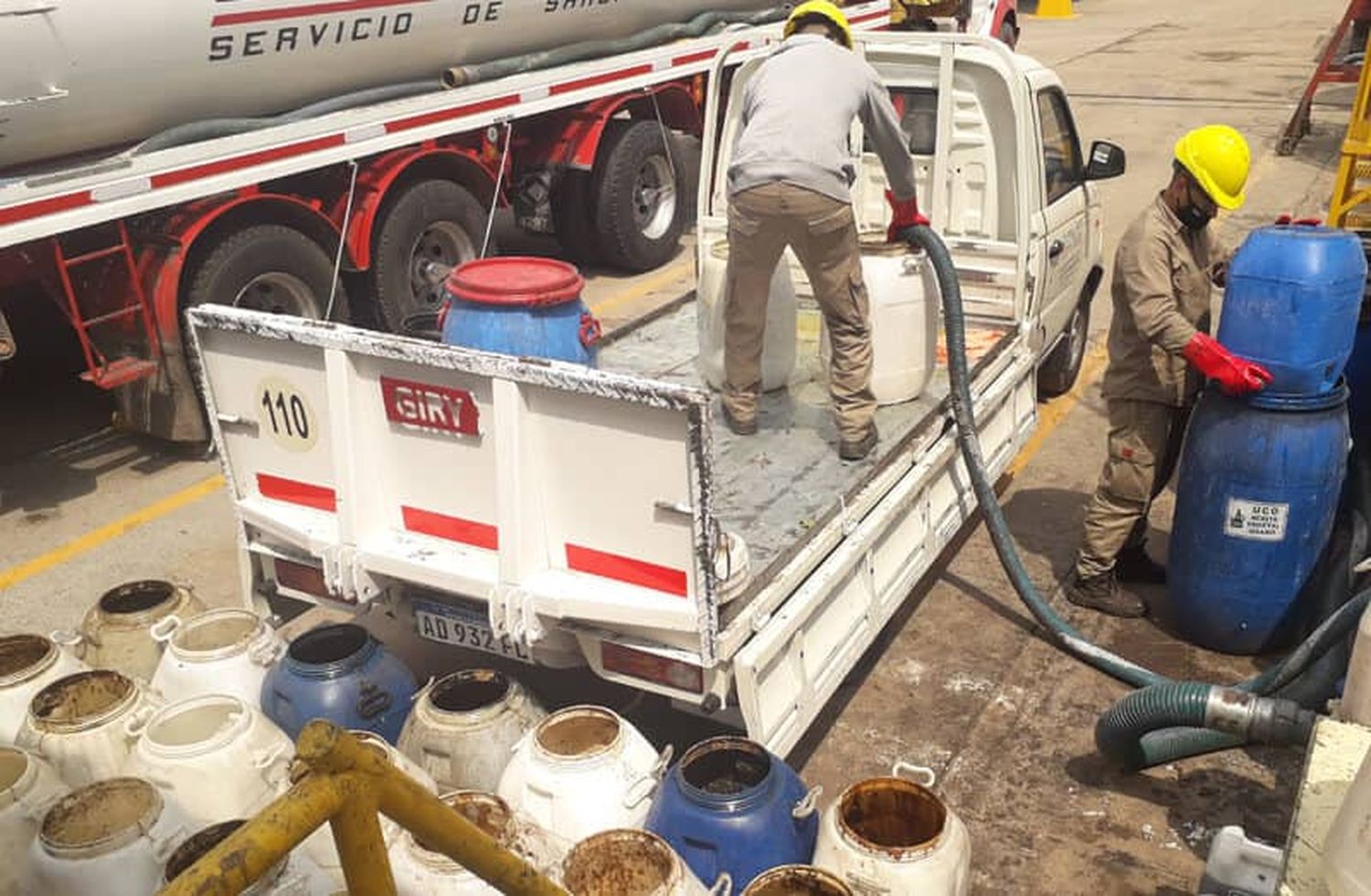 Tratamiento y disposición final de aceites usados en Venado Tuerto