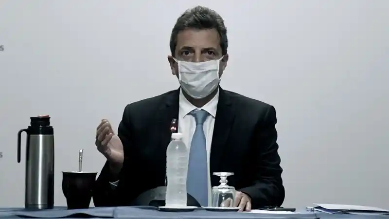 Coronavirus: El test de Sergio Massa dio negativo