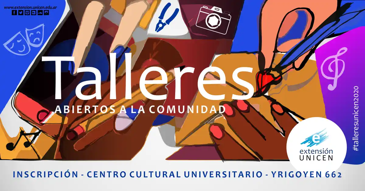 Está abierta la inscripción a los talleres de Unicen abiertos a la comunidad