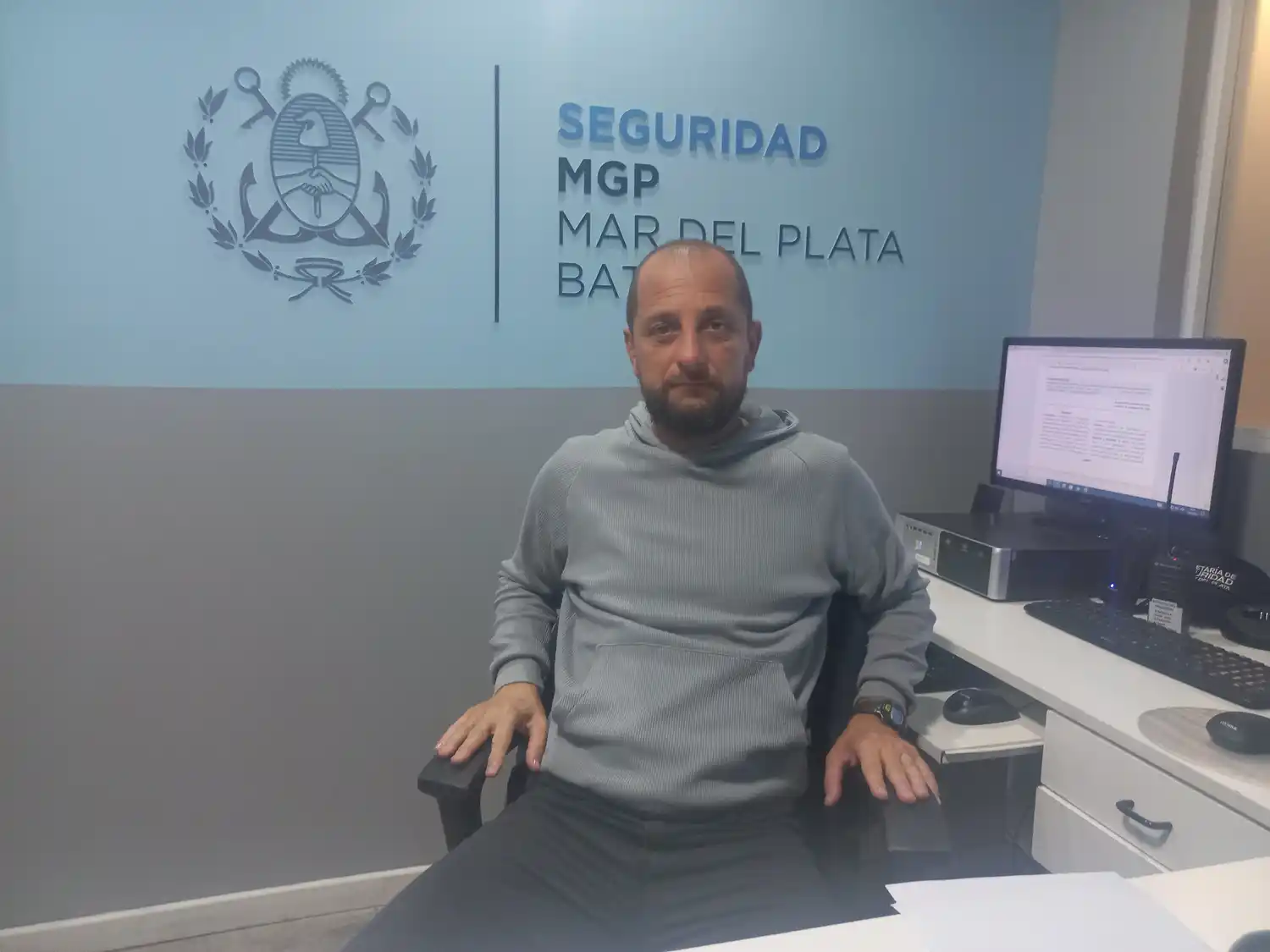 Secretario de Seguridad, Rodrigo Gonçalves.