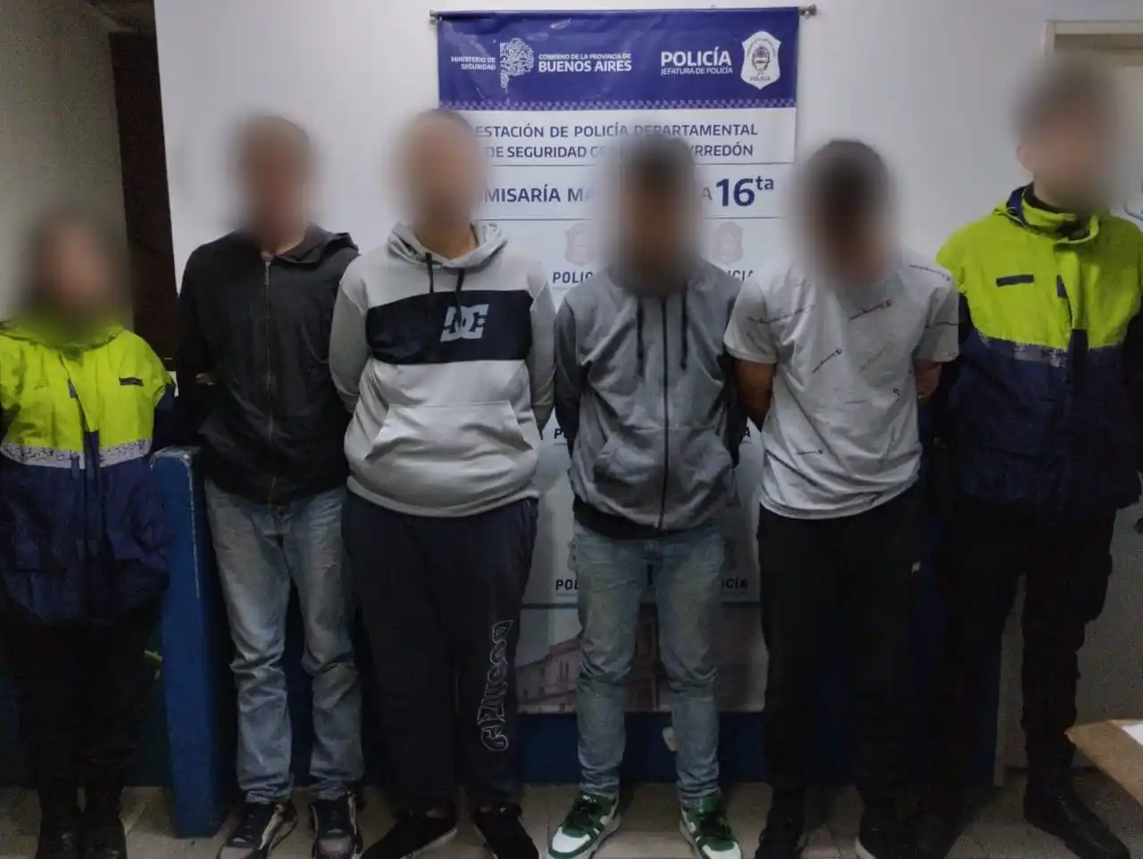 Los malvivientes fueron atrapados