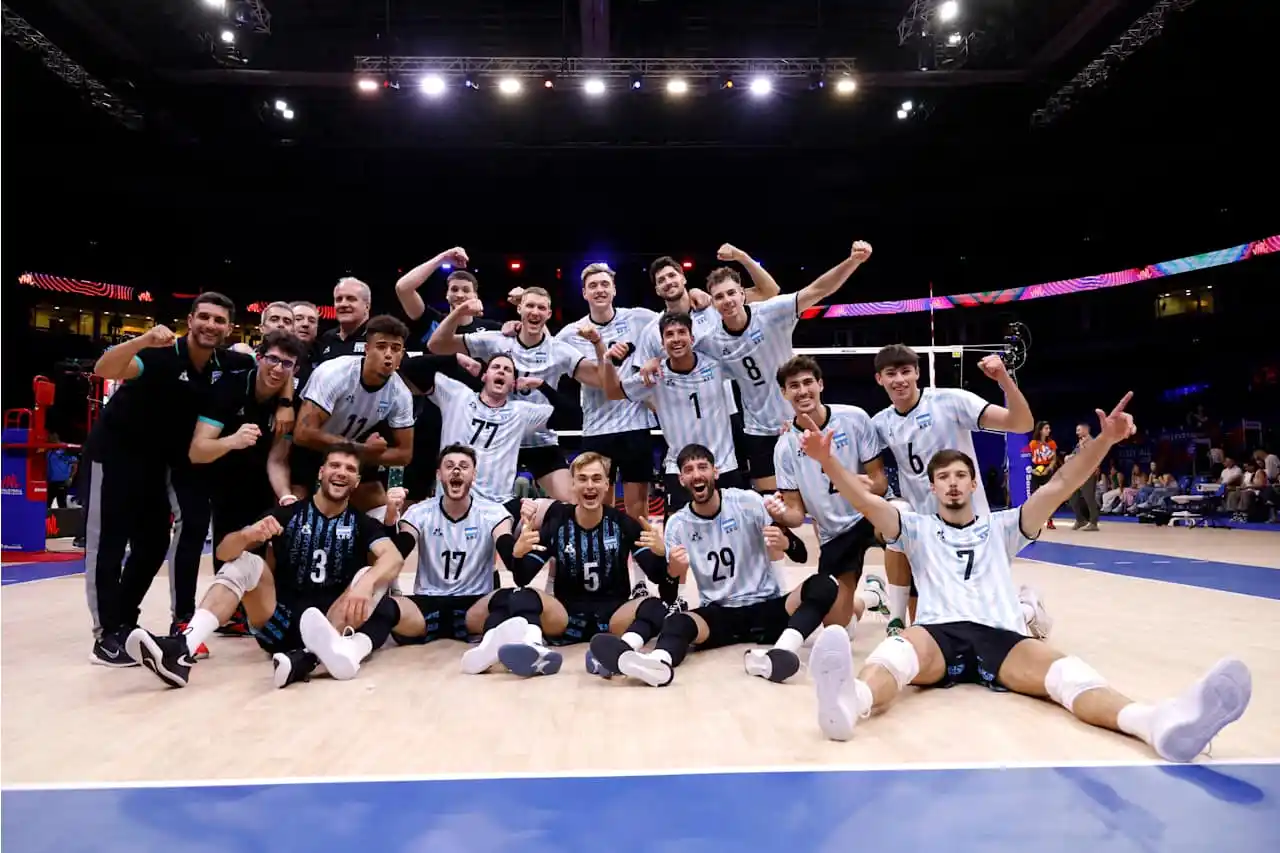 Argentina, sin Conde en cancha, venció a Cuba en tie break