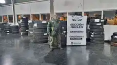 Concordia: Gendarmería incautó unas 200 cubiertas en Autovía Artigas