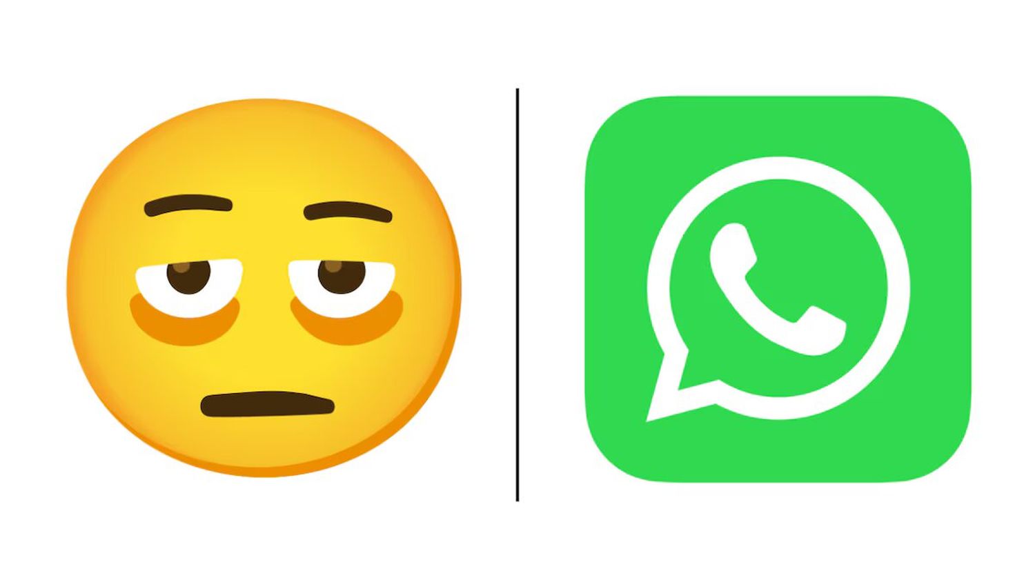 Llegó el emoji que nos representa a todos en WhatsApp: la cara con ojeras