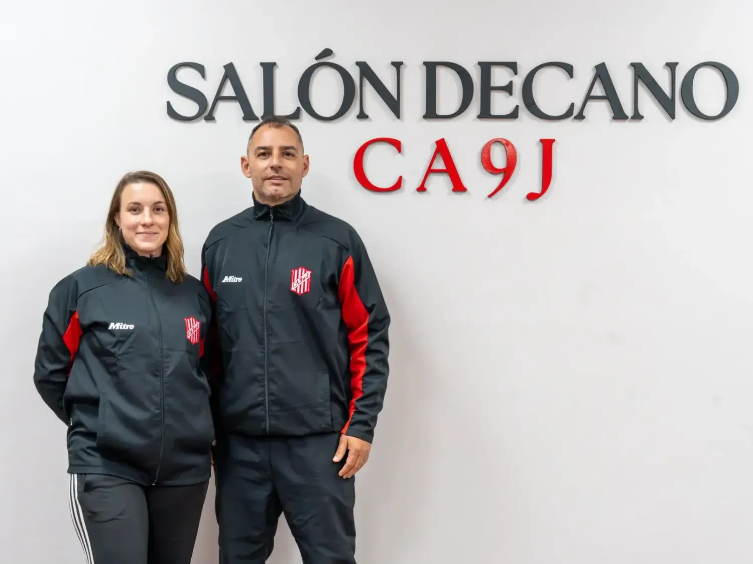 Belén Abriata y Guillermo Ramírez  se incorporan a 9 de Julio como Directores Deportivos. Foto: Prensa 9 de Julio