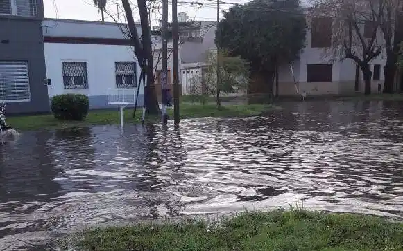 La Plata: Fuerte temporal provocó destrozos, calles inundadas y hay numerosos barrios sin luz