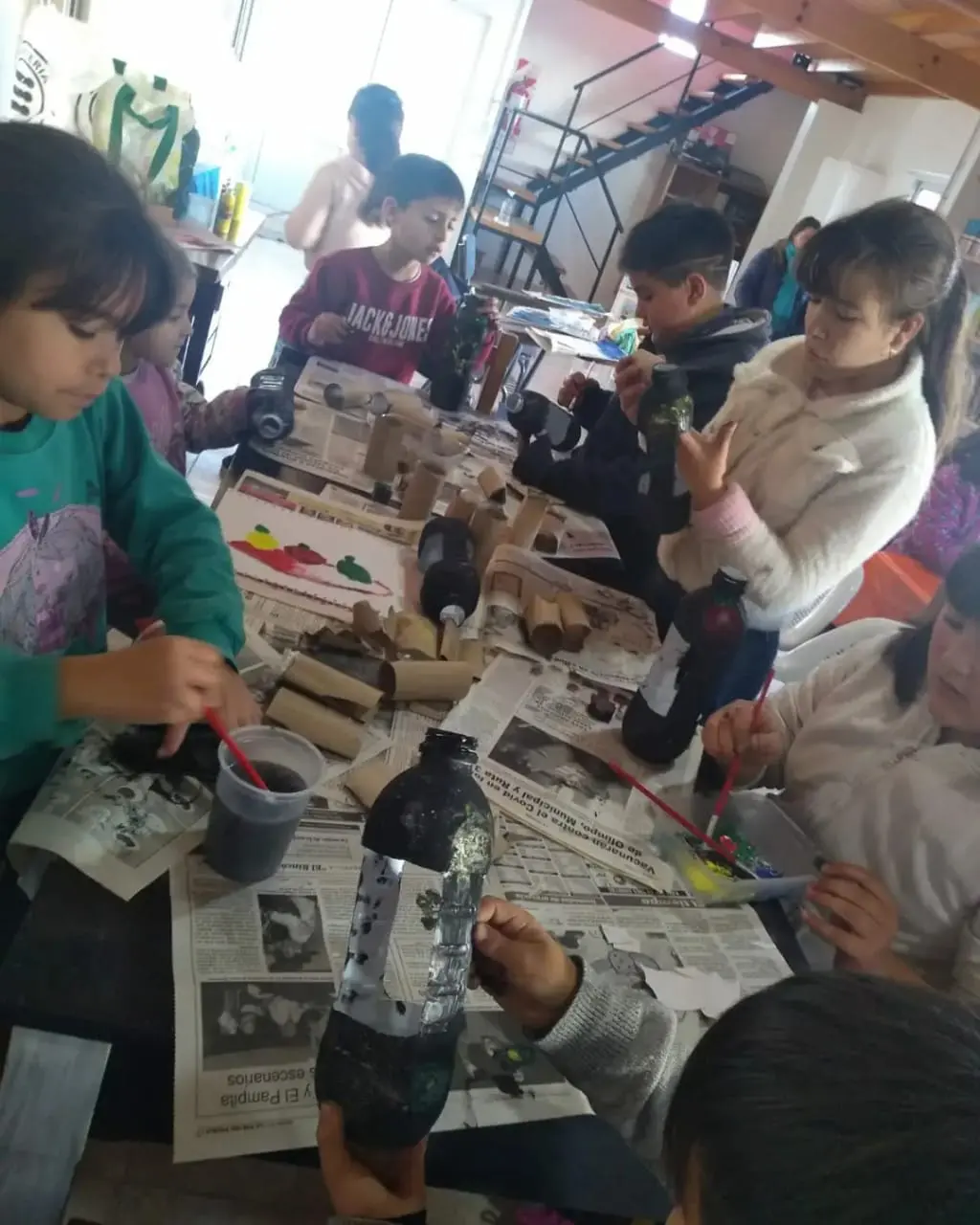 La Tranquera recibe a muchos chicos en vacaciones de invierno
