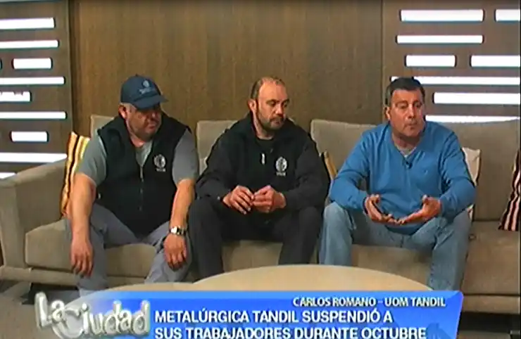 Carlos Romano analizó la situación de Metalúrgica Tandil
