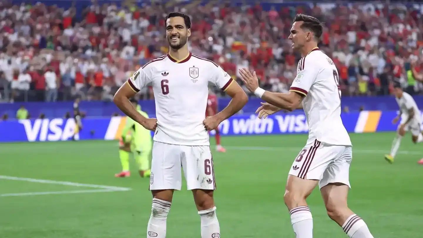 España todavía no recibió goles.