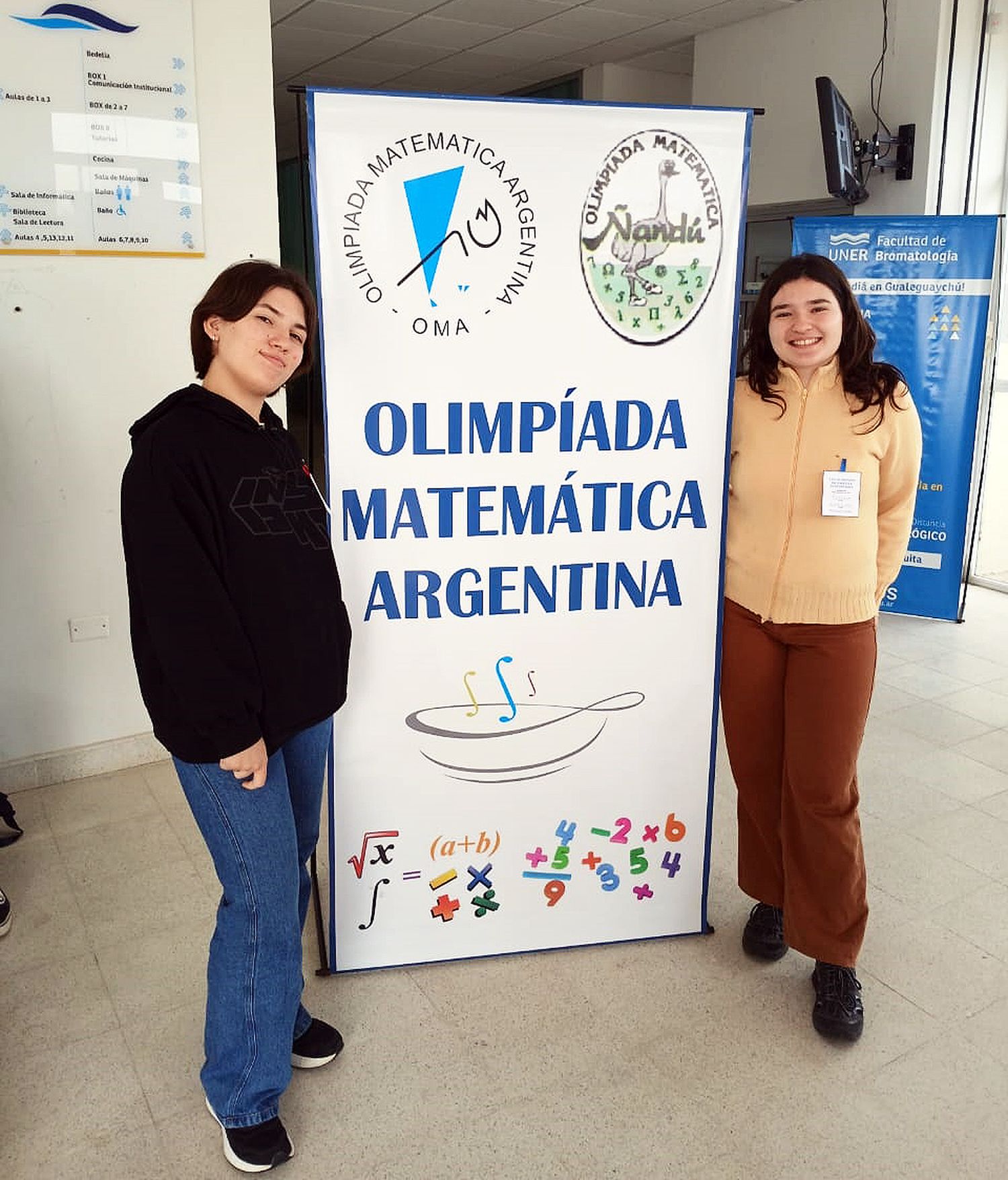 Rosario Martínez Epele y Victoria Záttera.